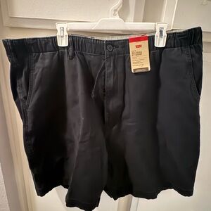 Levi's Black Men's XX Chino EZ Short - Classic Casual Shorts Men’s XXL NWT